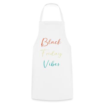 Virée shopping du Black Friday - Tablier de cuisine - blanc - Devant - AI Model Male 185 dark (185cm)