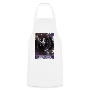 Graphique du Gardien du Vide : Dark Fantasy Cosmic Demon - Tablier de cuisine - blanc - Devant - AI Model Male 185 dark (185cm)