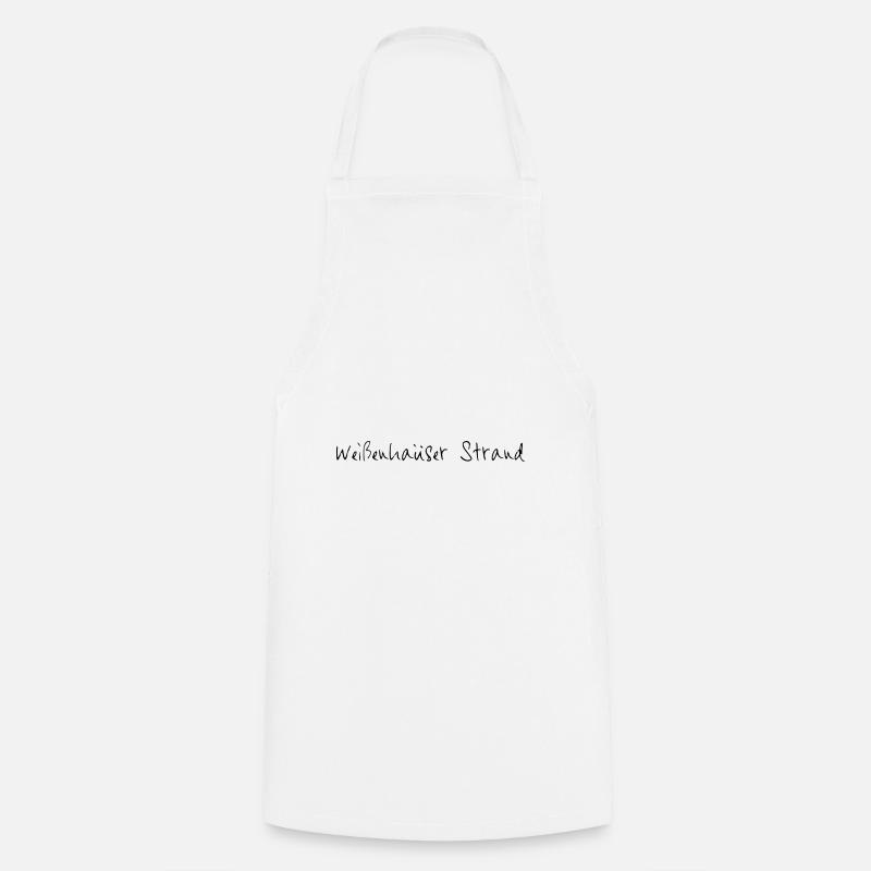 Weissenhäuser Strand - Kochschürze - Weiß