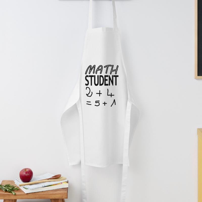 Math Student Math Student Math Study Gift Cooking Apron