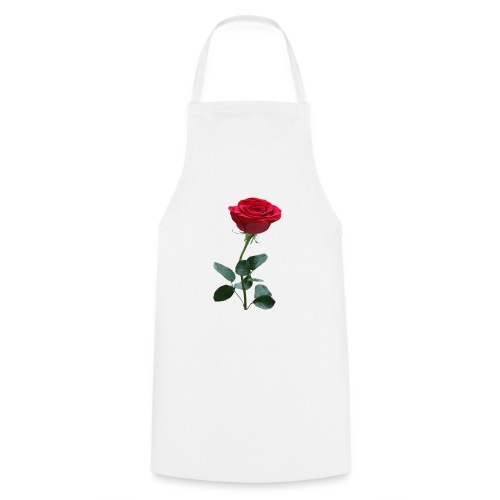 rose fleur - Tablier de cuisine