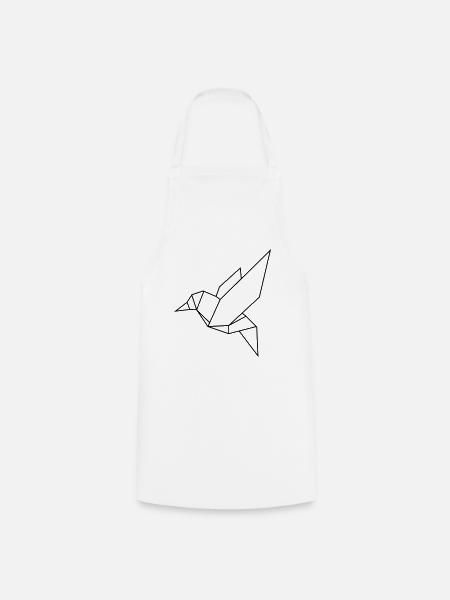 Kolibri - Kochschürze - Weiß