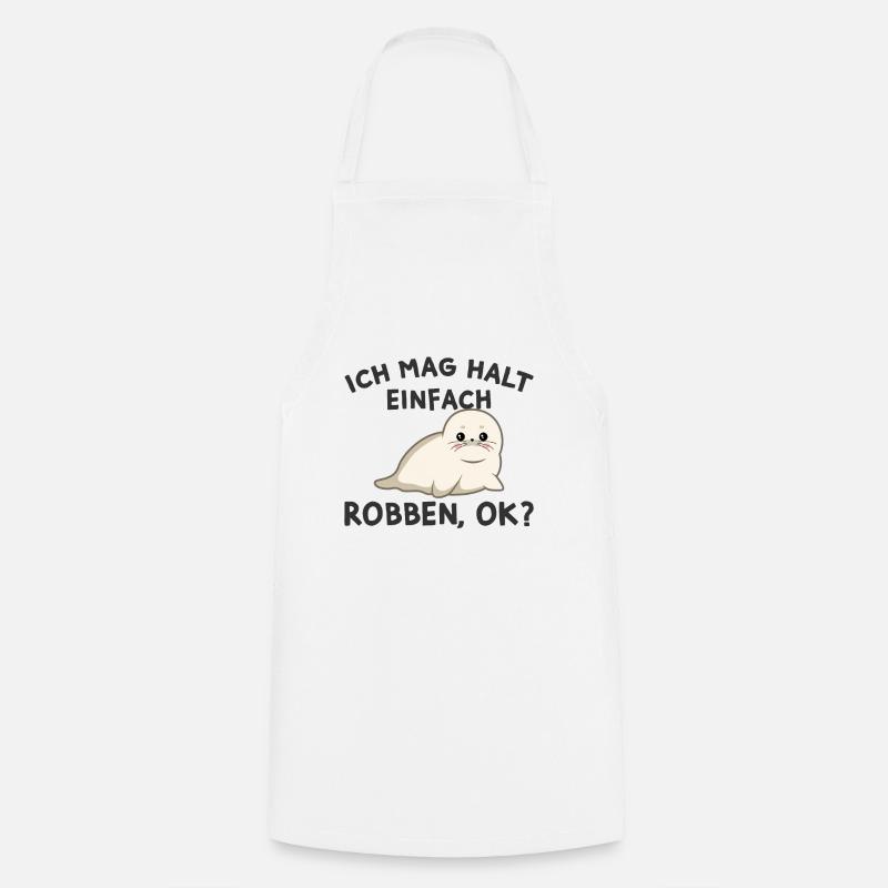 Robbe - Kochschürze - Weiß