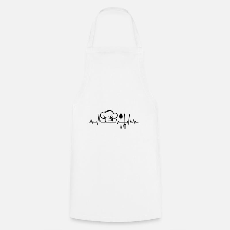 cuisinier - Tablier de cuisine - blanc