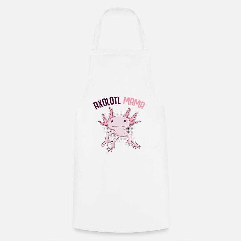 Axolotl - Tablier de cuisine - blanc