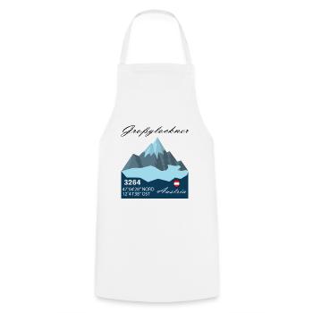 Großglockner austria Skifahren Geschenk Urlaub - Kochschürze - Weiß - Vorne - AI Model Male 185 dark (185cm)