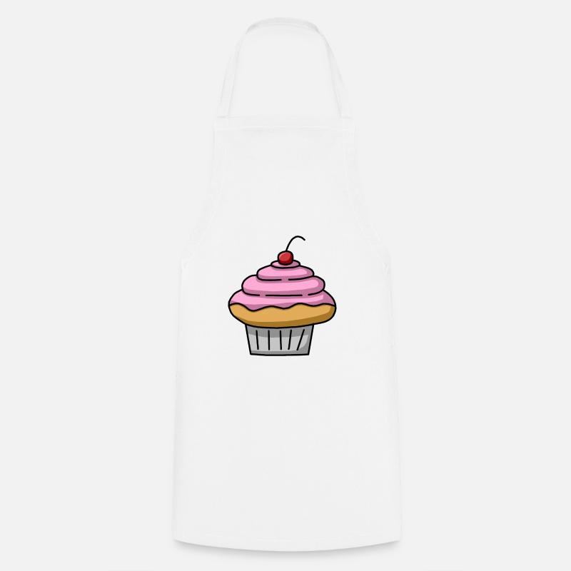 Cupcake - Kochschürze - Weiß