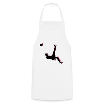 Soccer Overhead Kick Sports - Tablier de cuisine - blanc - Devant - AI Model Male 185 dark (185cm)