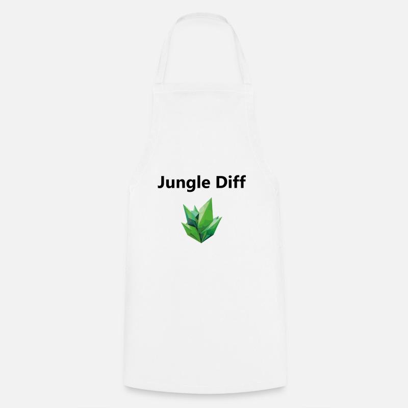 League Legend Jungle Diff Black - Cooking Apron - white