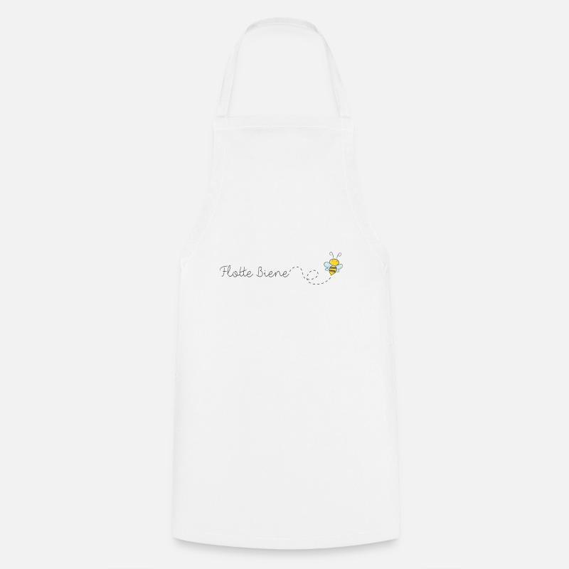 Brisk bee - Cooking Apron - white