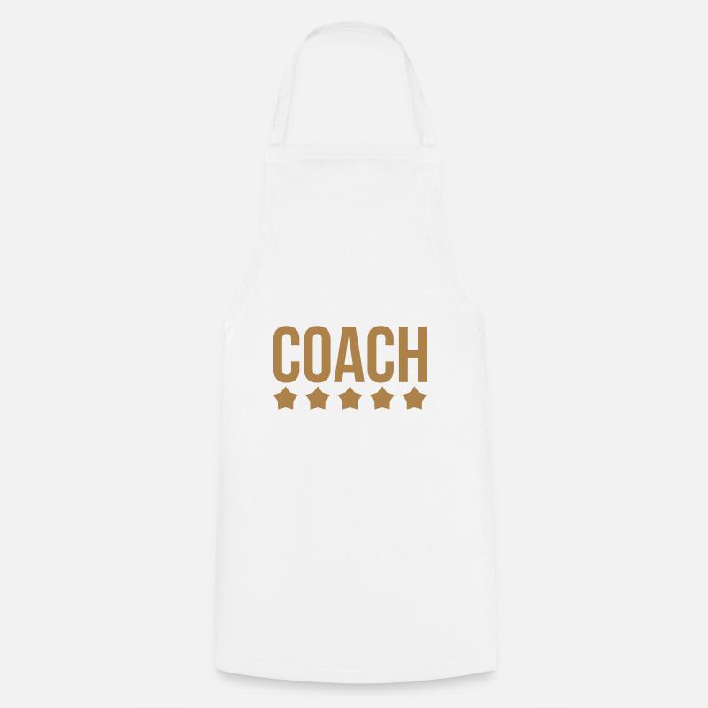 Coach ***** - Tablier de cuisine - blanc