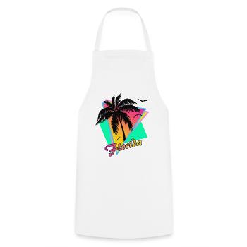 Floride - Tablier de cuisine - blanc - Devant - AI Model Male 185 dark (185cm)