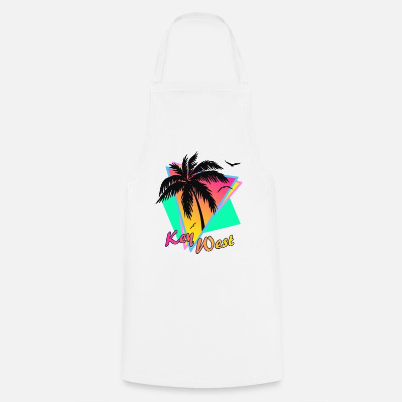 Key West - Tablier de cuisine - blanc