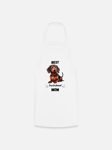 Best Dachshund Mom - Kochschürze - Weiß
