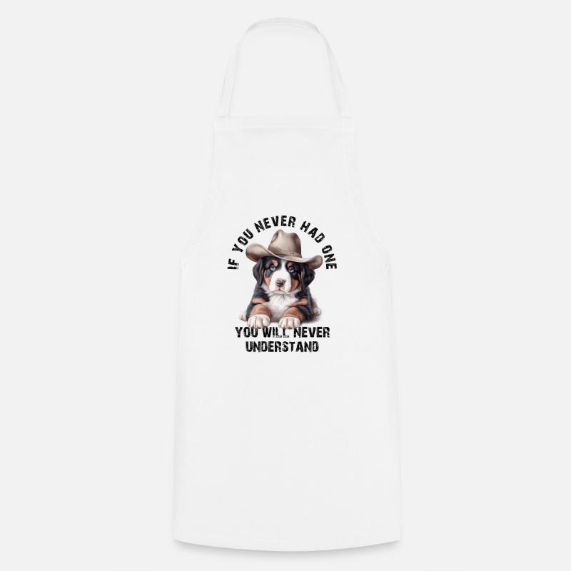 Bouvier bernois - Tablier de cuisine - blanc