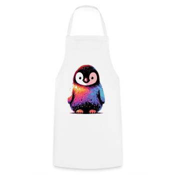 Pingouin - Tablier de cuisine - blanc - Devant - AI Model Male 185 dark (185cm)