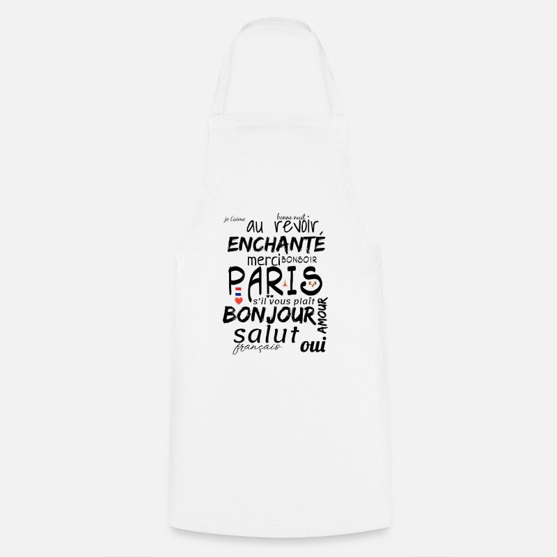Love Hexagon Rocket Hamster - Cooking Apron - white