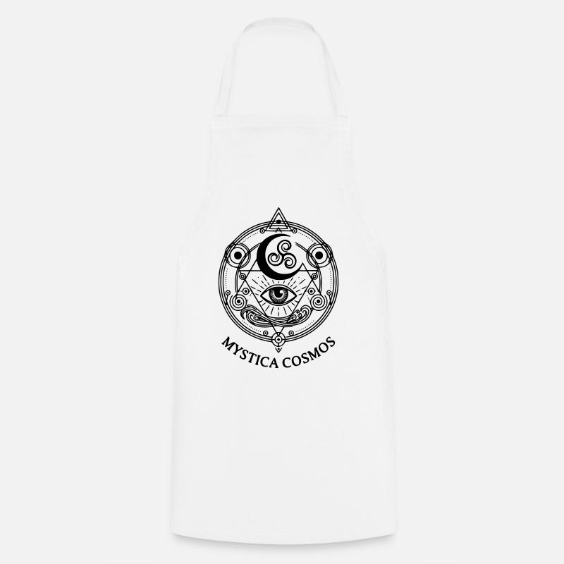 mystica cosmos - Tablier de cuisine - blanc