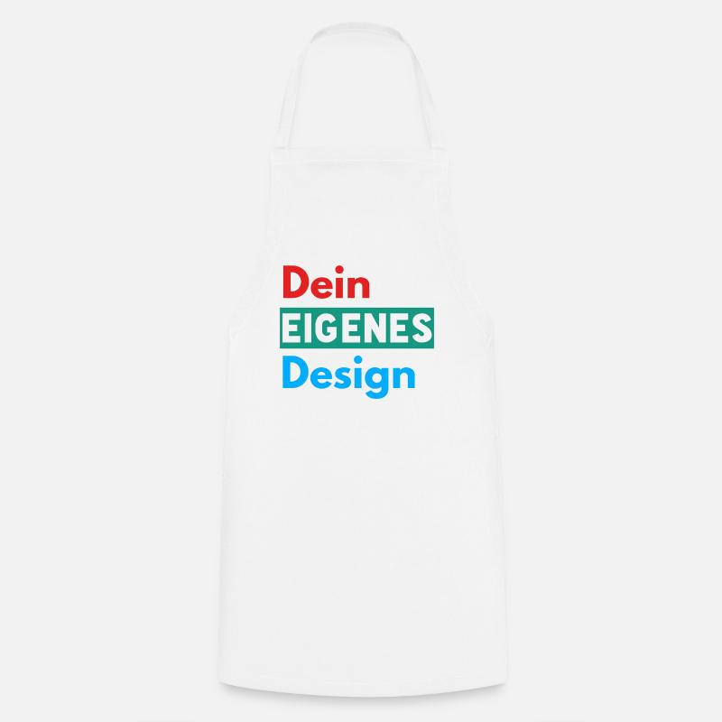 Votre propre conception - Tablier de cuisine - blanc