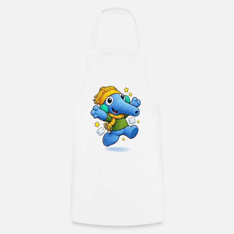 Leo Longnose rit - Tablier de cuisine - blanc