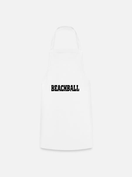 Beachball - Kochschürze - Weiß