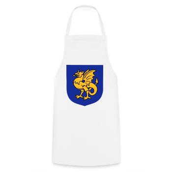 fantasy creature griffin drawing Bornholm - Cooking Apron - white - Front - AI Model Male 185 dark (185cm)
