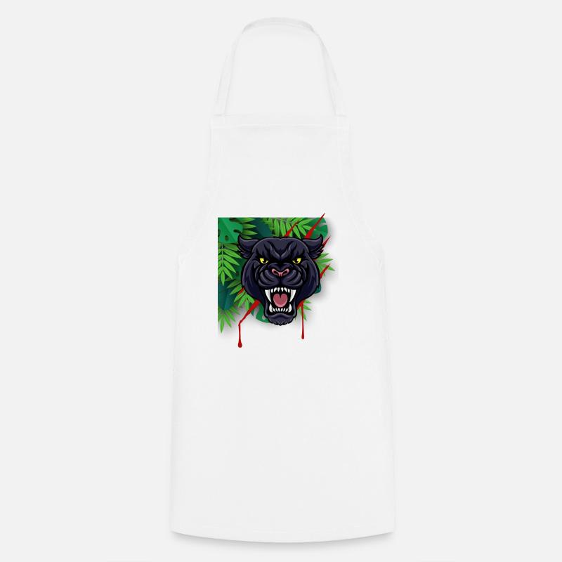 Panther - Cooking Apron - white