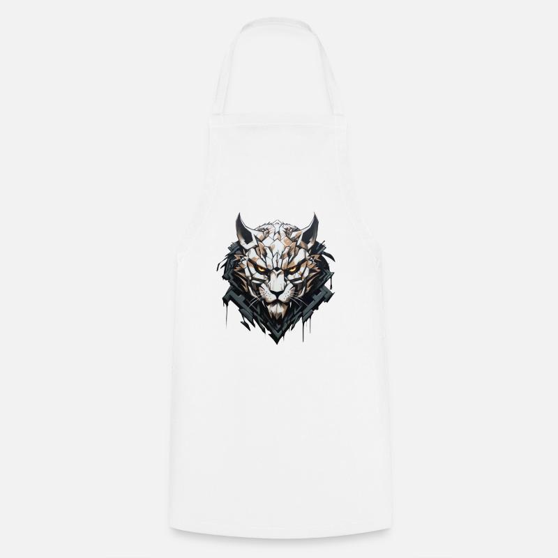 L’ de la forêt - Style graffiti - Tablier de cuisine - blanc