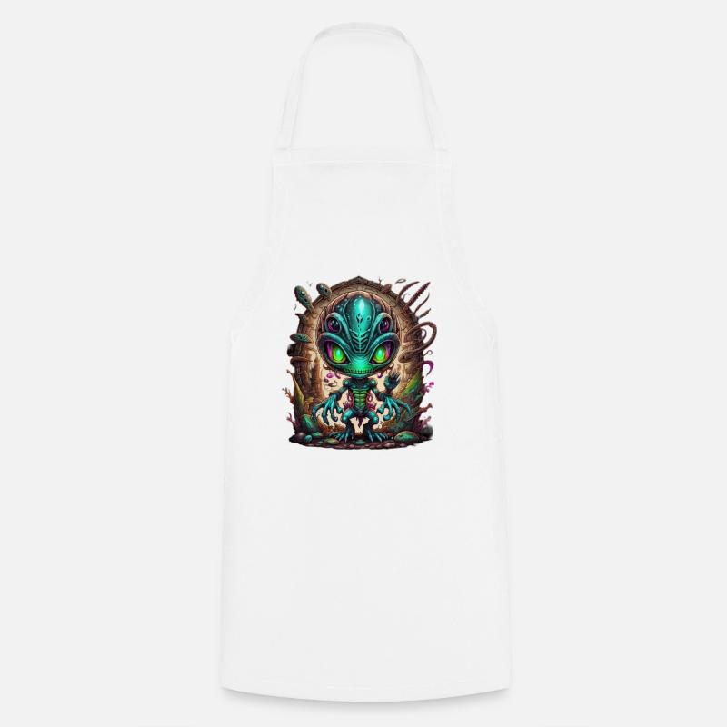 Garçon extraterrestre - Tablier de cuisine - blanc