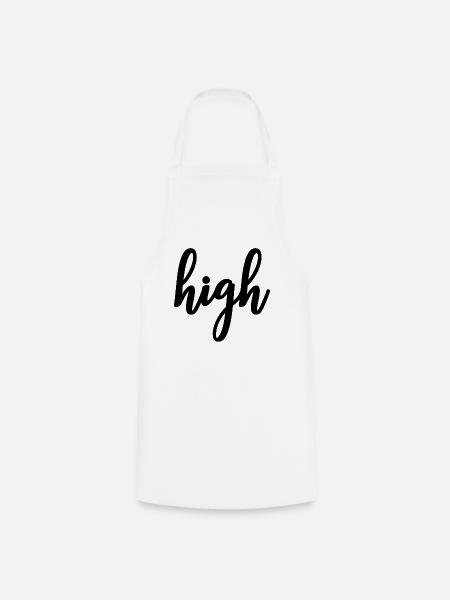 High - Kochschürze - Weiß