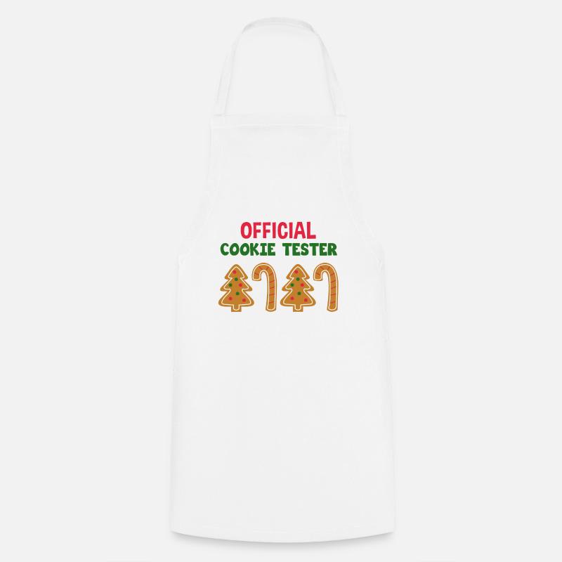 OFFICIAL COOKIE TESTER - Cooking Apron - white