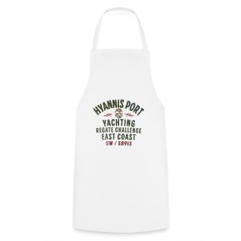 Hyannis port regate challenge blc - Tablier de cuisine - blanc - Devant - AI Model Male 185 dark (185cm)