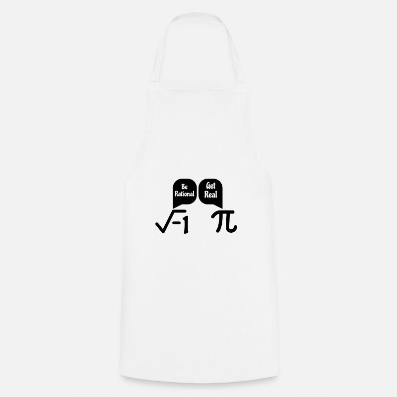 Math drôle - Tablier de cuisine - blanc