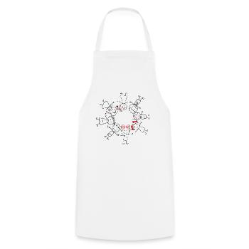 20240309 174055 0000 - Cooking Apron - white - Front - AI Model Male 185 dark (185cm)