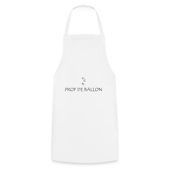 Balloon teacher - Cooking Apron - white - Front - AI Model Male 185 dark (185cm)