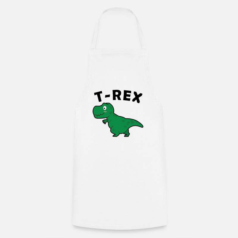 T-REX - Tablier de cuisine - blanc