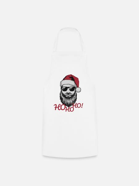 HO ho HO - Kochschürze - Weiß