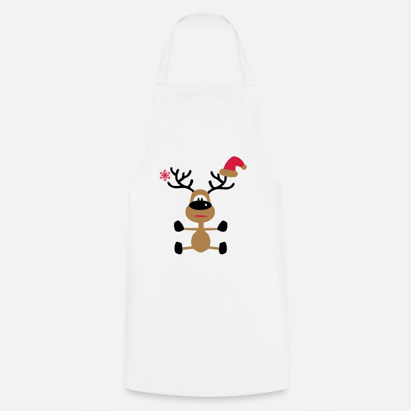 weihnachten - Kochschürze - Weiß