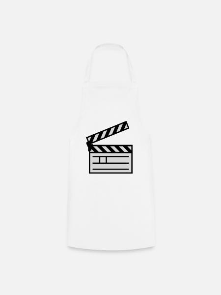 clapperboard_1__f2 - Kochschürze - Weiß