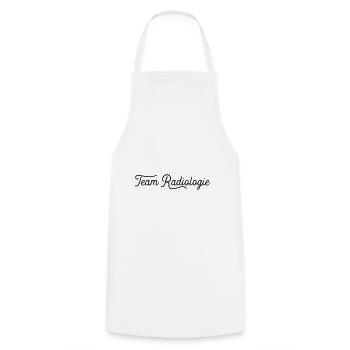 équipe de radiologie - Tablier de cuisine - blanc - Devant - AI Model Male 185 dark (185cm)