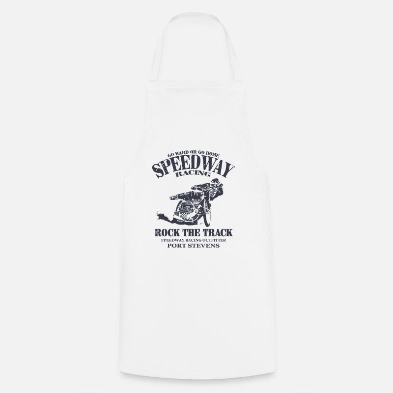 Speedway Racing - Cooking Apron - white