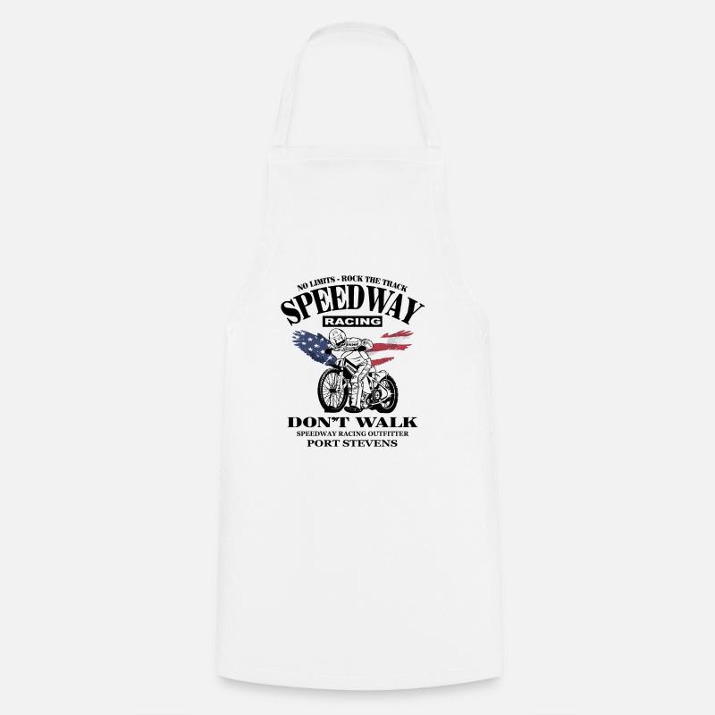 Speedway - Cooking Apron - white