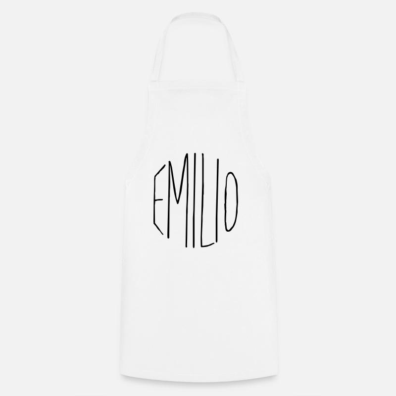 Cadeau Emilio - Tablier de cuisine - blanc
