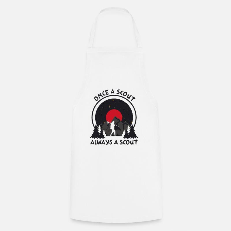 Scout always! - Cooking Apron - white