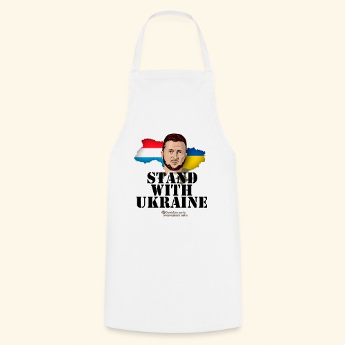 Ukraine Luxemburg T-Shirt Design - Kochschürze