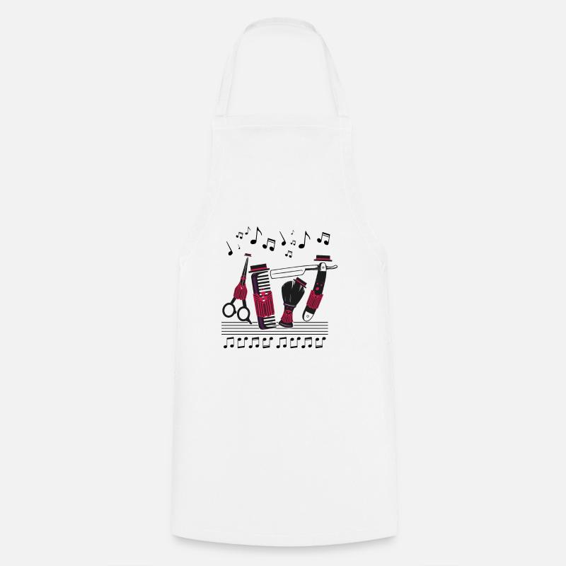 Funny Barbershopper Quartet - Cooking Apron - white