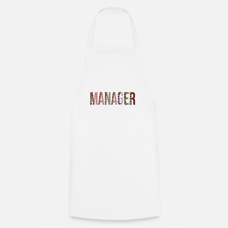 Manager - Kochschürze - Weiß