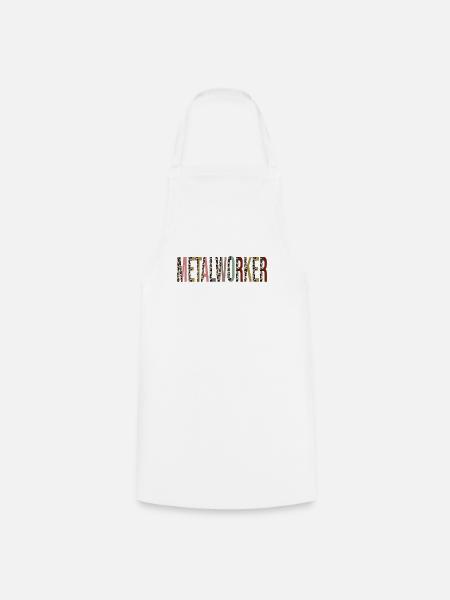 Metallarbeiter - Kochschürze - Weiß