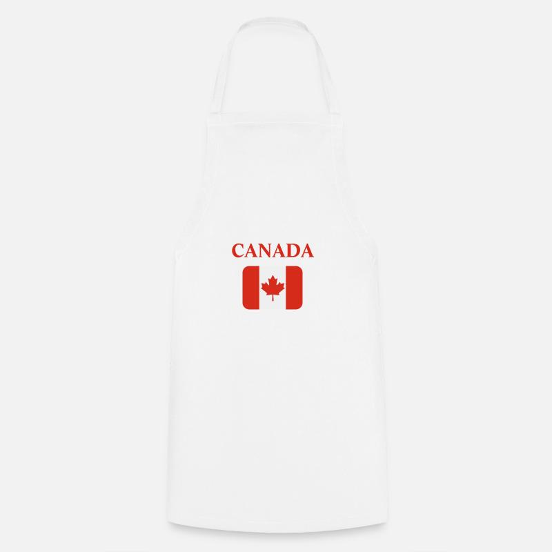 canada - Tablier de cuisine - blanc