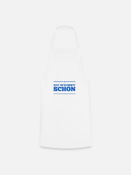 ist doch klar - Kochschürze - Weiß